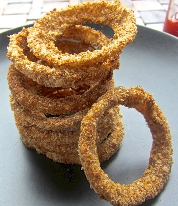 Crispy Oven Baked Onion Rings