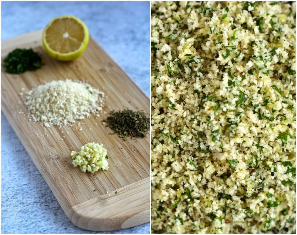 oreganata topping