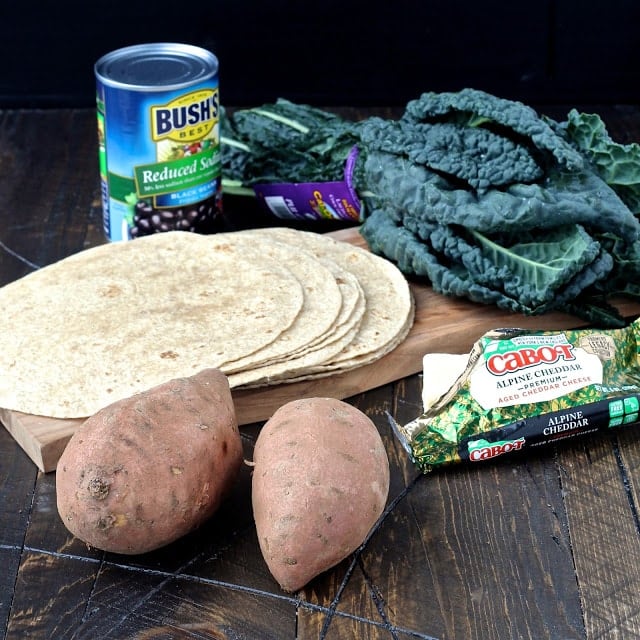 #quesadilla #cabotcheese #sweetpotato #kale