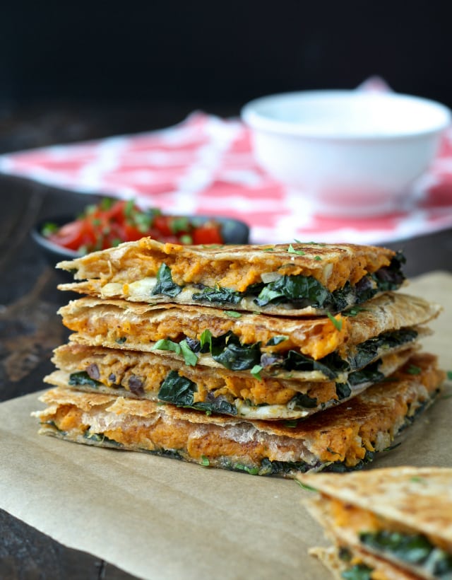 #quesadilla #cabotcheese #sweetpotato #kale