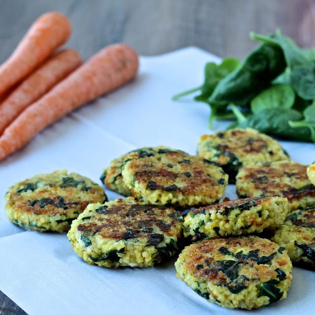Veggie-licious Millet Cakes | The Foodie Physician #millet #naturalbabyfood #thereciperedux
