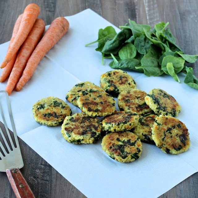 Veggie-licious Millet Cakes | The Foodie Physician #millet #naturalbabyfood #thereciperedux