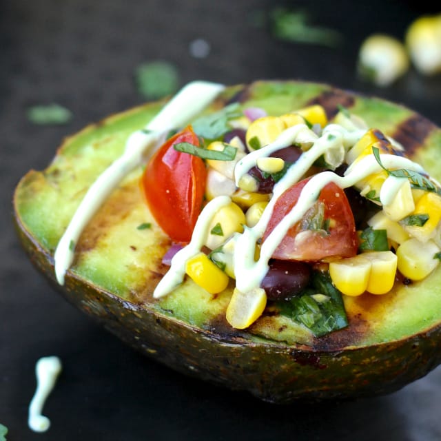 Grilled Stuffed Avocados | The Foodie Physician #grilledavocados #thefoodiephysician #thereciperedux #watermelonmojito