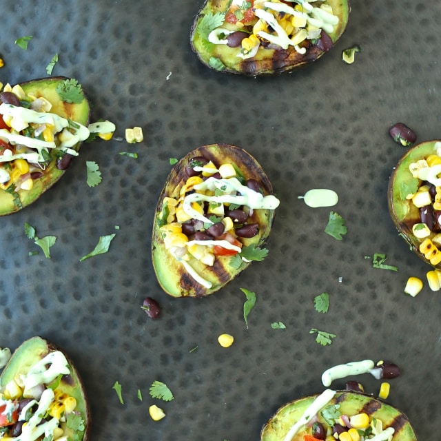 Grilled Stuffed Avocados | The Foodie Physician #grilledavocados #thefoodiephysician #thereciperedux #watermelonmojito