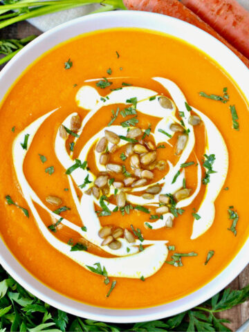 Immunity-Boosting Carrot Turmeric Soup