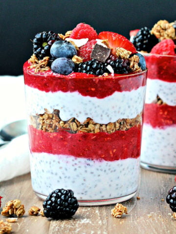 Berry Chia Pudding Parfaits