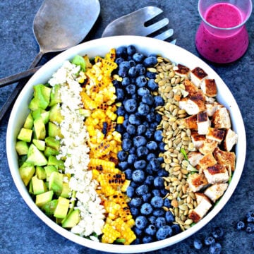 Southwest Blueberry Cobb Salad
