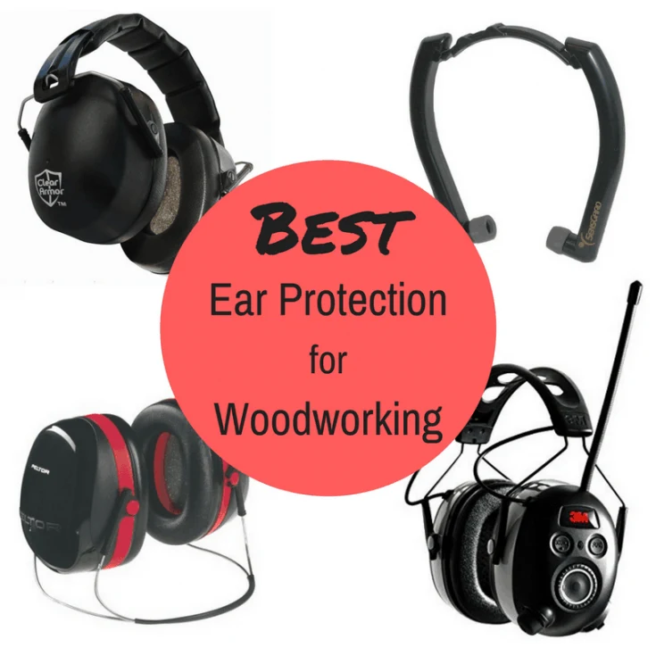 No matter what style you prefer, I've found the best ear protection for you! Don't neglect your hearing when woodworking. Protect it!