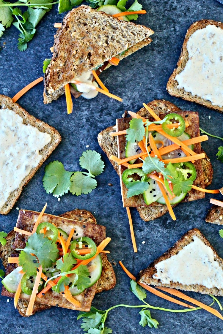 Crispy Tofu Banh Mi