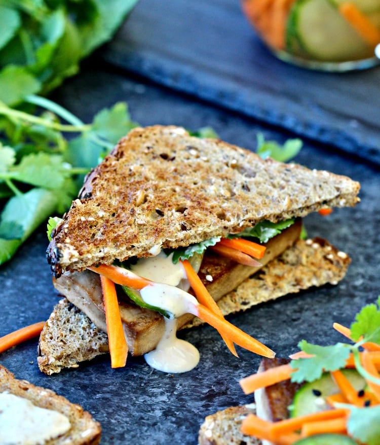 Crispy Tofu Banh Mi