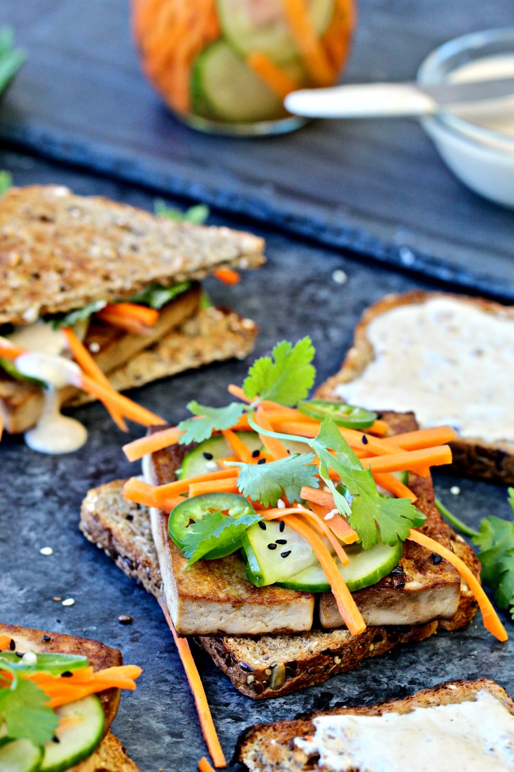 Crispy Tofu Banh Mi