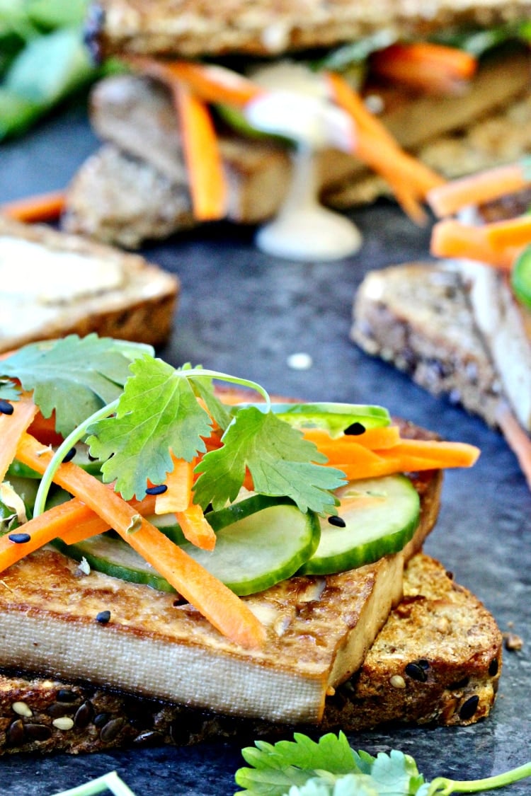 Crispy Tofu Banh Mi