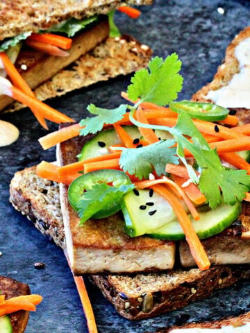 Crispy Tofu Banh Mi