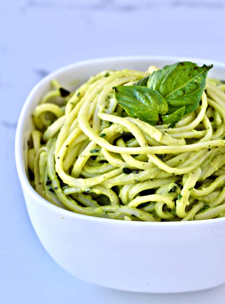 Pasta with Avocado Sauce