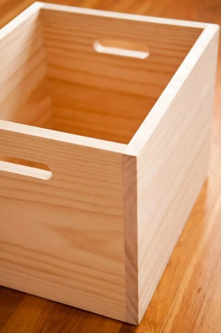 wooden box