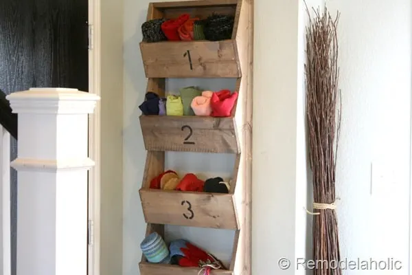 Image for Rustic Wall Storage Bins