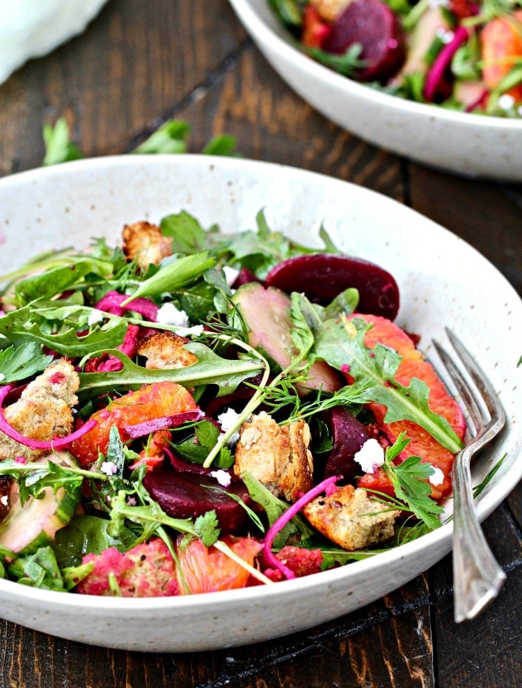 Beet Panzanella