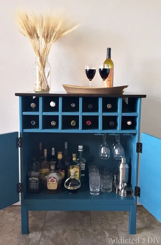 IKEA Tarva wine cabinet