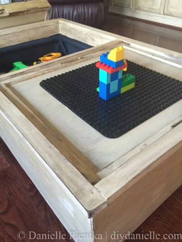 Storage Ottoman Lego Table