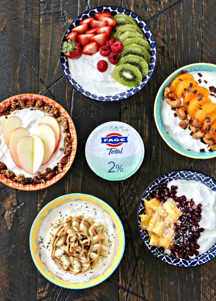 Healthy Greek Yogurt Bowls