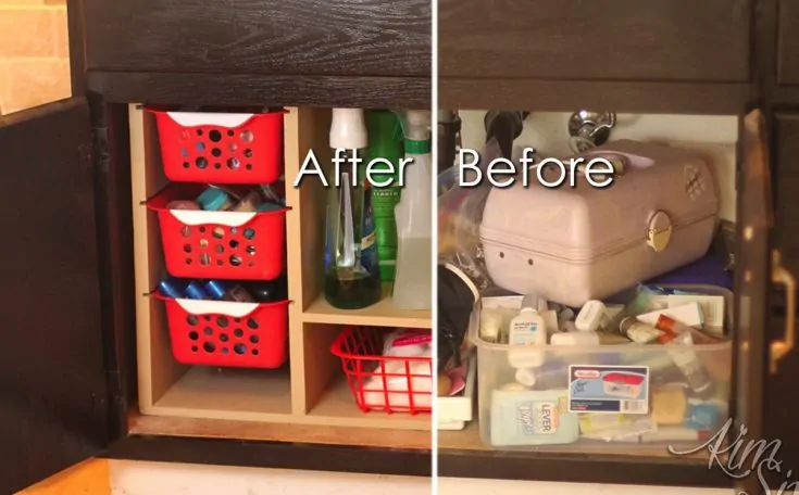 Image for Undersink Cabinet Organizer with Pull Out Baskets