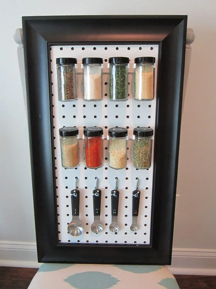 Image for Peg Board Spice Rack