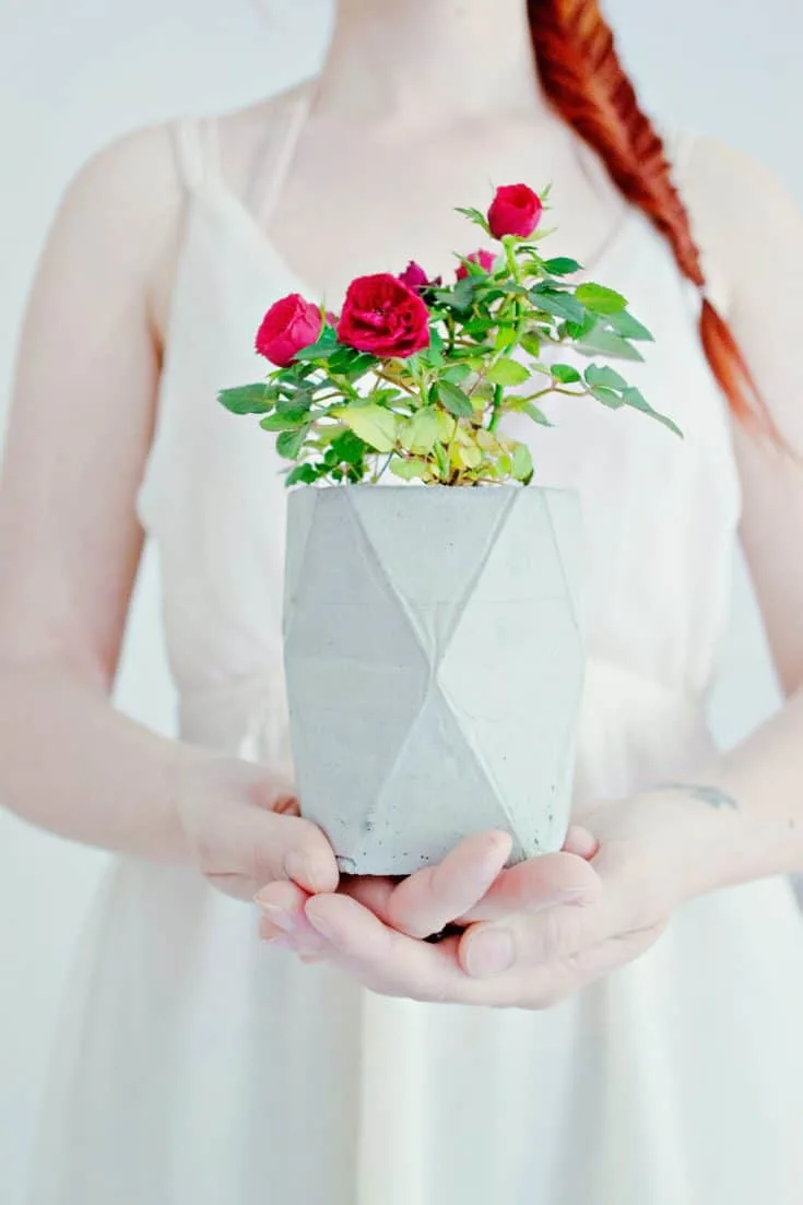Image for DIY Concrete Geometric Planter