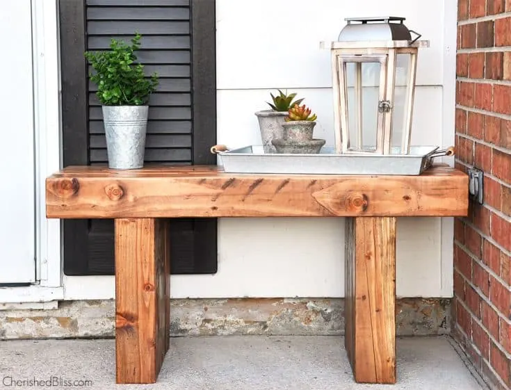 Image for DIY Outdoor Bench
