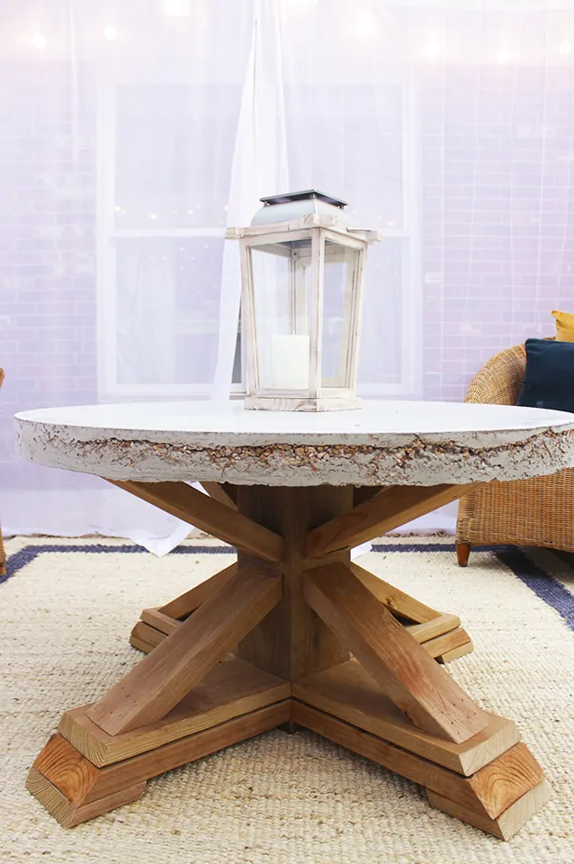 Image for Pottery Barn Knockoff Outdoor Coffee Table