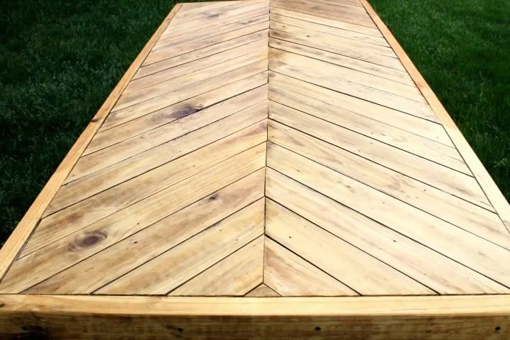 Image for Herringbone Picnic Table