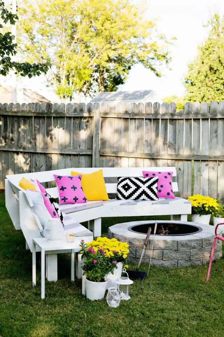 Image for Build Your Own Curved Fire Pit Bench