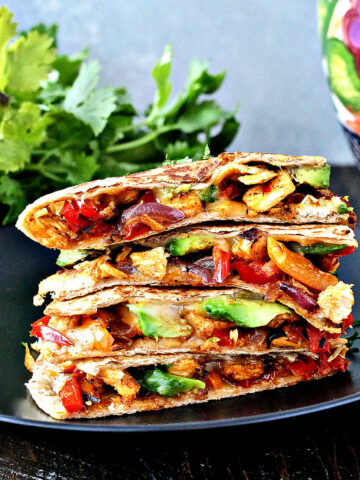 The Ultimate Chicken Quesadillas