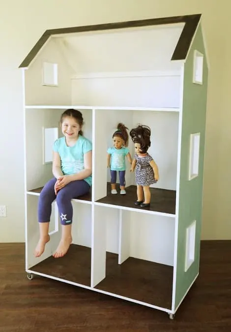 DIY American Girl dollhouse
