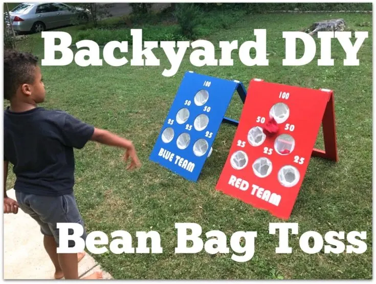 Image for DIY Backyard Bean Bag Toss Game