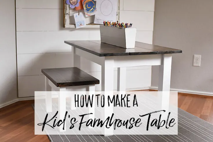 Image for DIY Farmhouse Kids Table