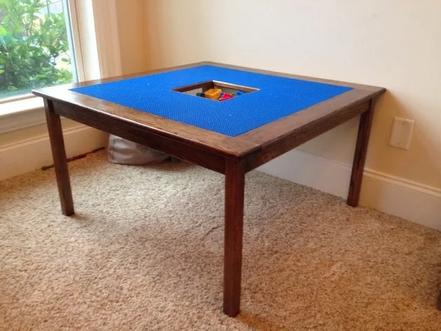 Image for DIY LEGO Table with Plans