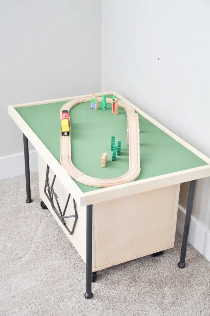 Image for Space Saving DIY Train Table