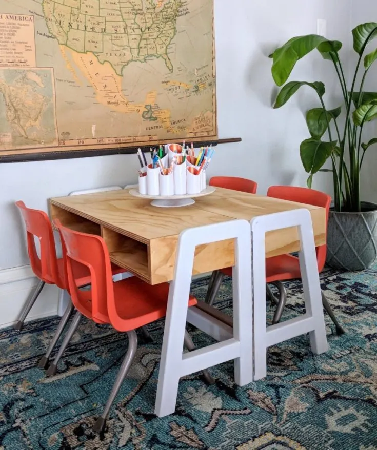Image for Convertible Kids Craft Table