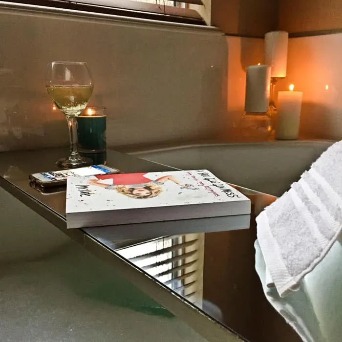 Image for DIY Mirrored Bath Tray