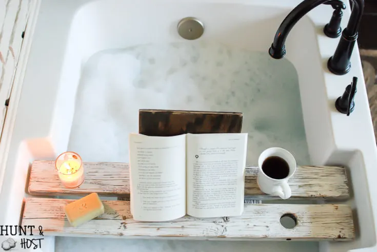 Image for Bath Tray with Book Rest