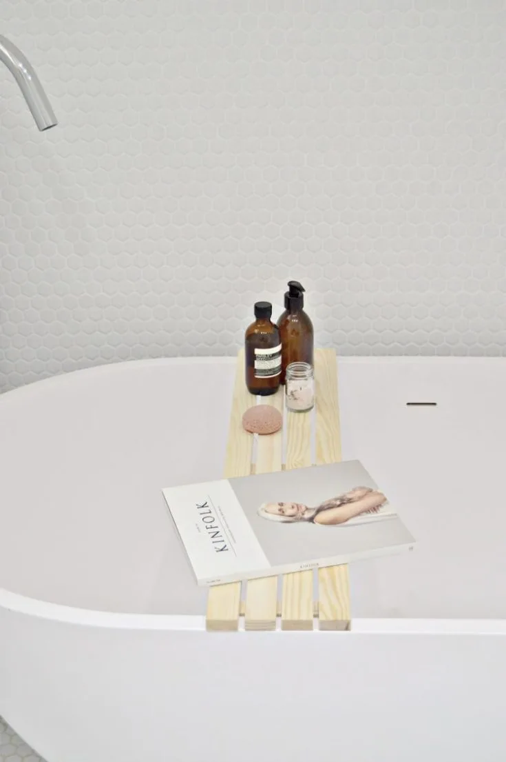 Image for DIY Wood Bathtub Tray