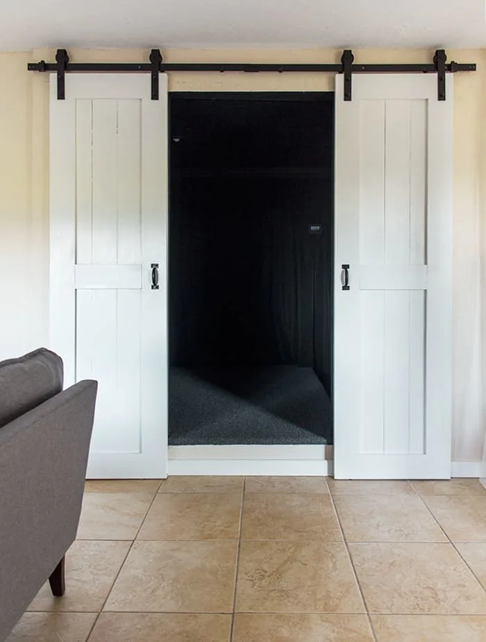 Image for Narrow Double Barn Doors