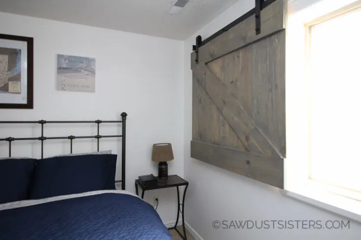 Image for DIY Barn Door Window Covering