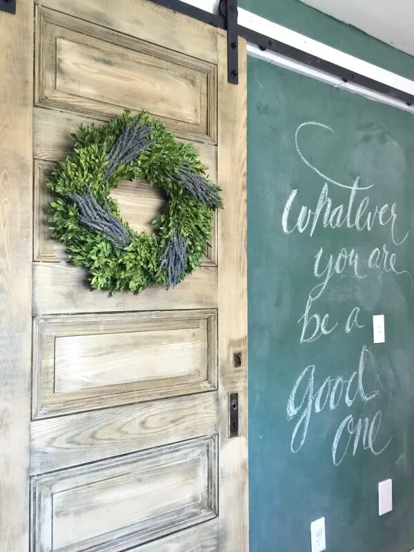 Image for Bleached Wood Barn Doors