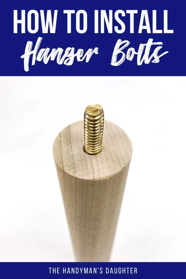 How to install hanger bolts