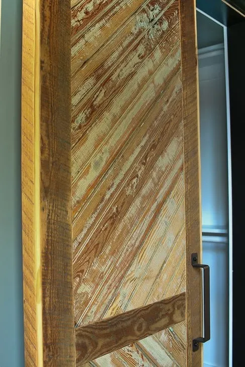 Image for Reclaimed Wood Sliding Barn Door