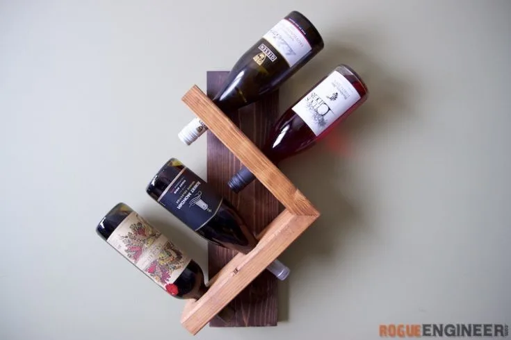 wall wine holder