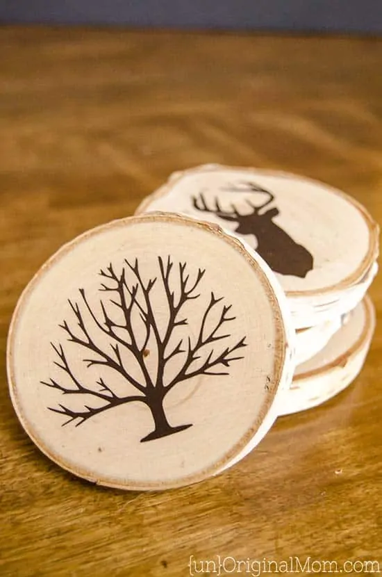 Image for DIY Wood Slice Coasters