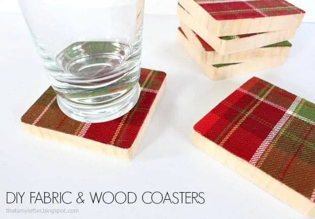 Image for DIY Fabric & Wood Coasters