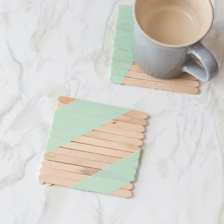 Image for Popsicle Stick Coasters